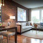 rug at living room