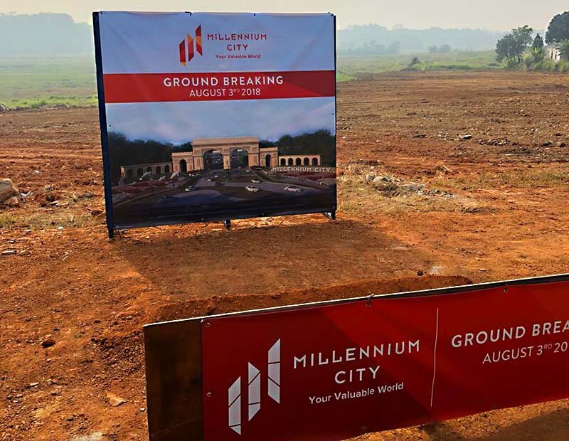 groundbreaking millenium city