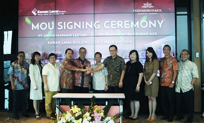 Kembangkan Shopping Center APL kerjasama dengan Kawan Lama Group di proyek Podomoro Park. Bandung