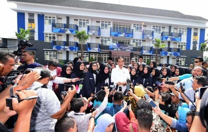 Jokowi resmikan 3 Rusun di Tulungagung, Jawa Timur