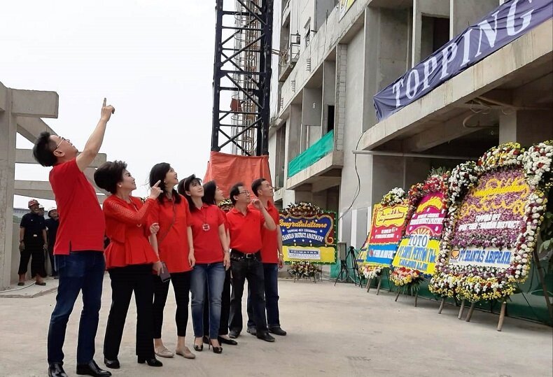 The Residence Thamrin District rencananya akan melakukan serah terima unit pada Oktober 2020 mendatang dan saat ini penjualannya sudah 80%.
