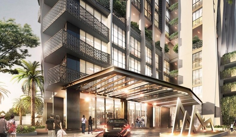 The Burj yang merupakan apartemen dua tower dirancang dengan konsep millennial smart living yang mengadopsi gaya hidup modern ala Dubai