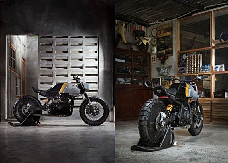 Royal Enfield modifikasi arsitek