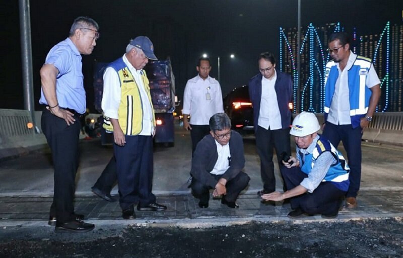Tol layang Japek siap diresmika pada Kamis tanggal 12 desember 2019.