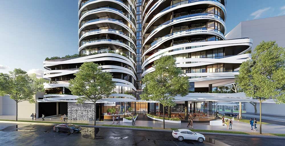 Southbank apartment tower