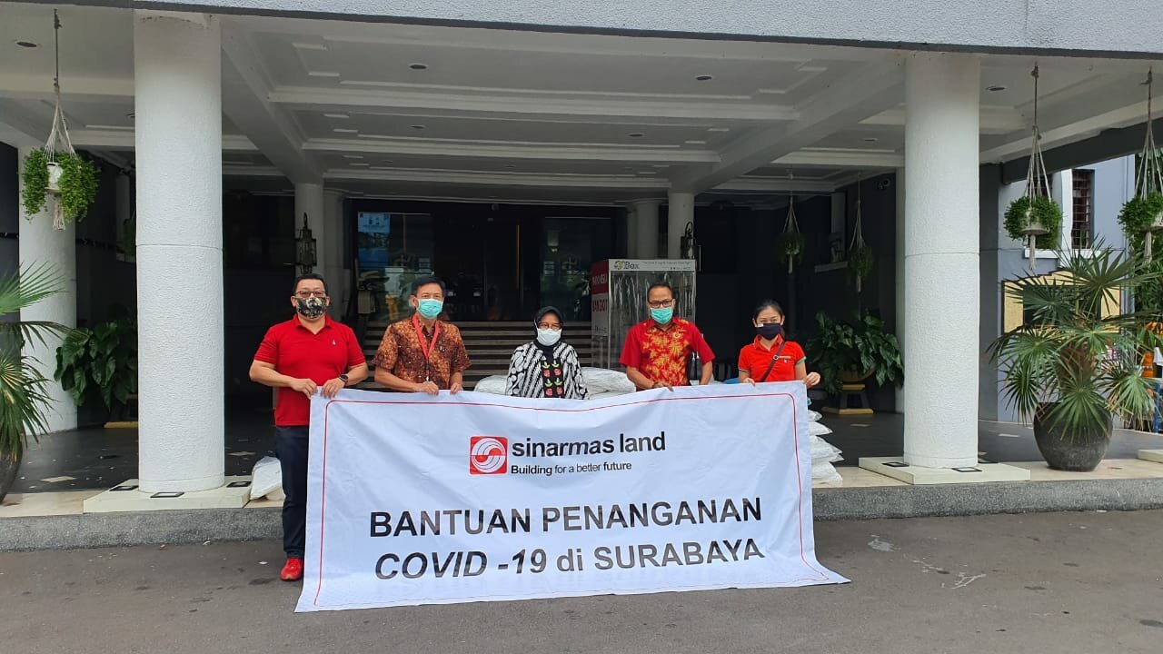 ban5tuan apd sinar mas land pemkot surabaya