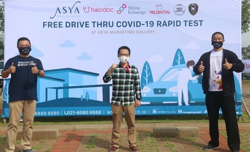 Perumahan Asya lakukan rapid test gratis