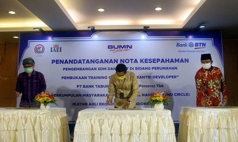 Bank BTN adakan kegitran BTN Santri developer