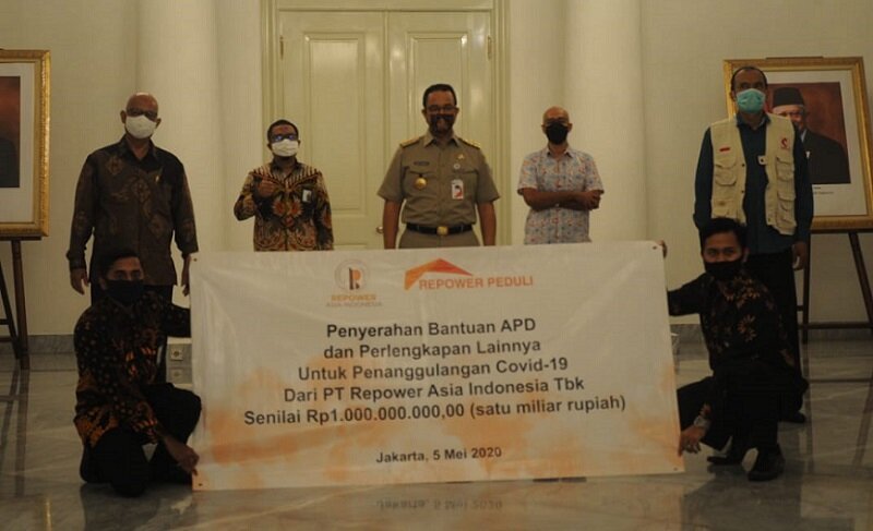 Repower Asia sumbang APD senilai Rp1 miliar