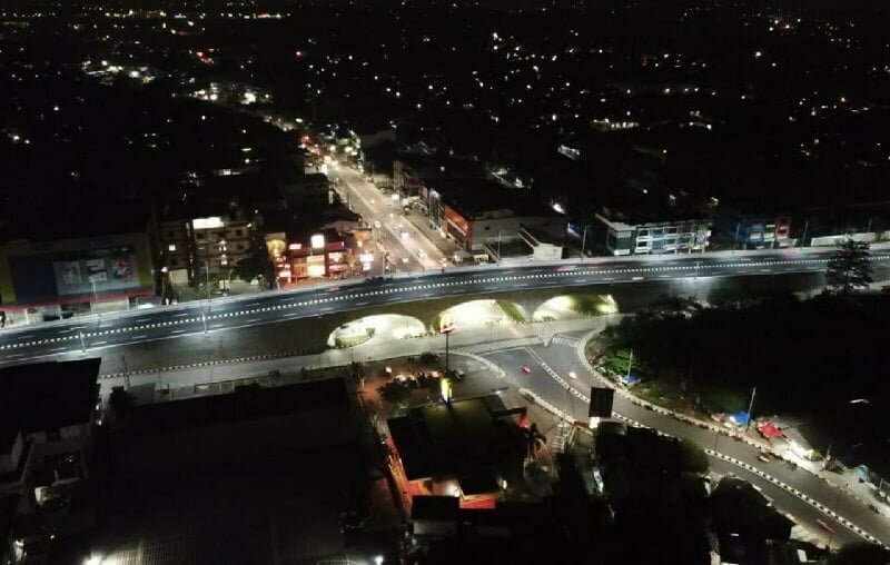 Flyover simpang gaplek siap beroperasi