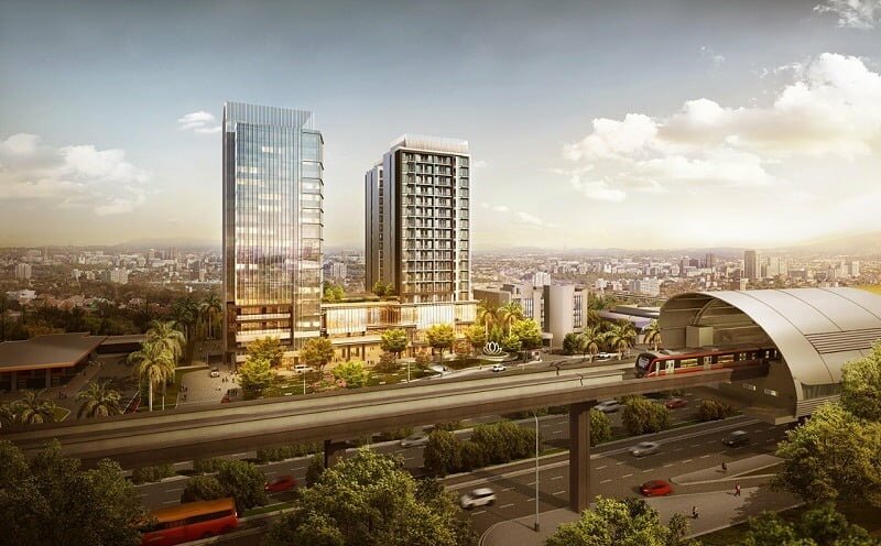LRT City MT Haryono-The Premiere MTH, konsep pengembangan kawasan ini adalah life and lifestyle dengan mengedepankan Hygiene and Health