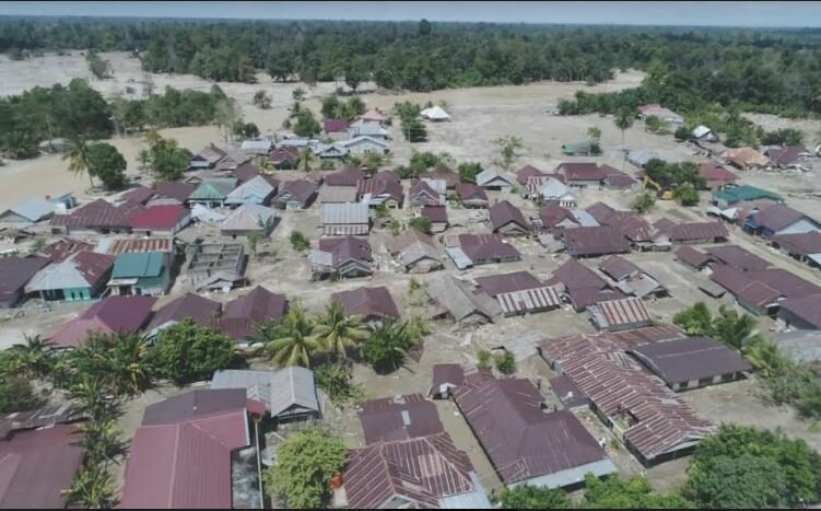 Kementerian PUPR mendata jumlah rusak di Luwu Utara.