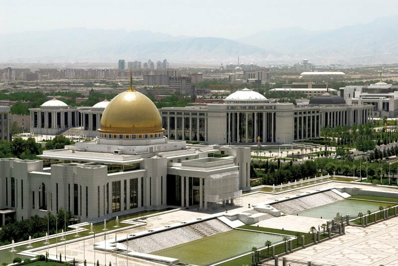 Istana Presiden Turkmenistan di Ashgabat