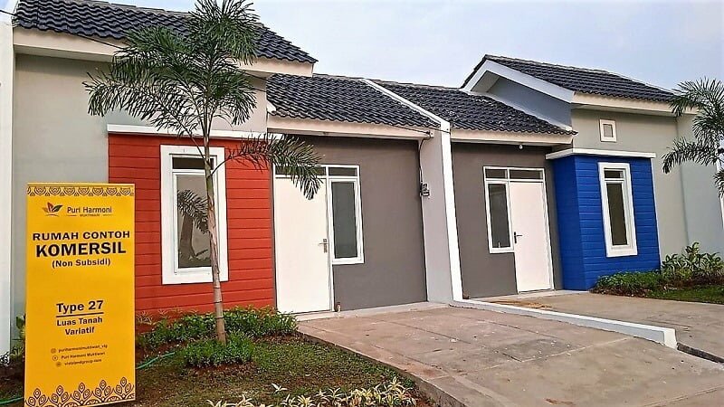 Perumahan Puri Harmoni Muktiwari pasarkan rumah Rp200 jutaan.