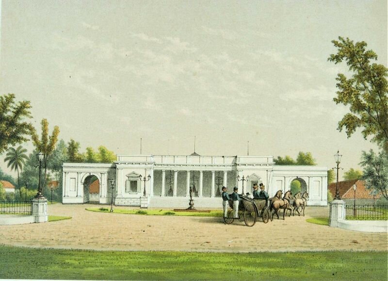 Istana Merdeka zaman kolonial Hindia Belanda