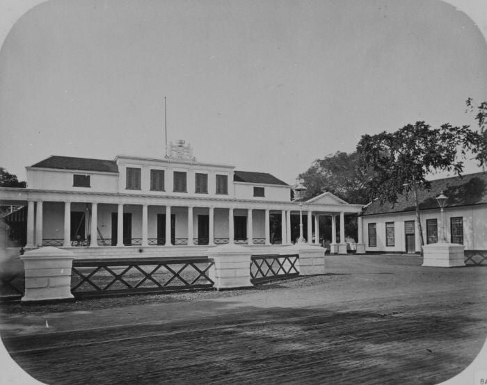 Istana Merdeka zaman kolonial Hindia Belanda