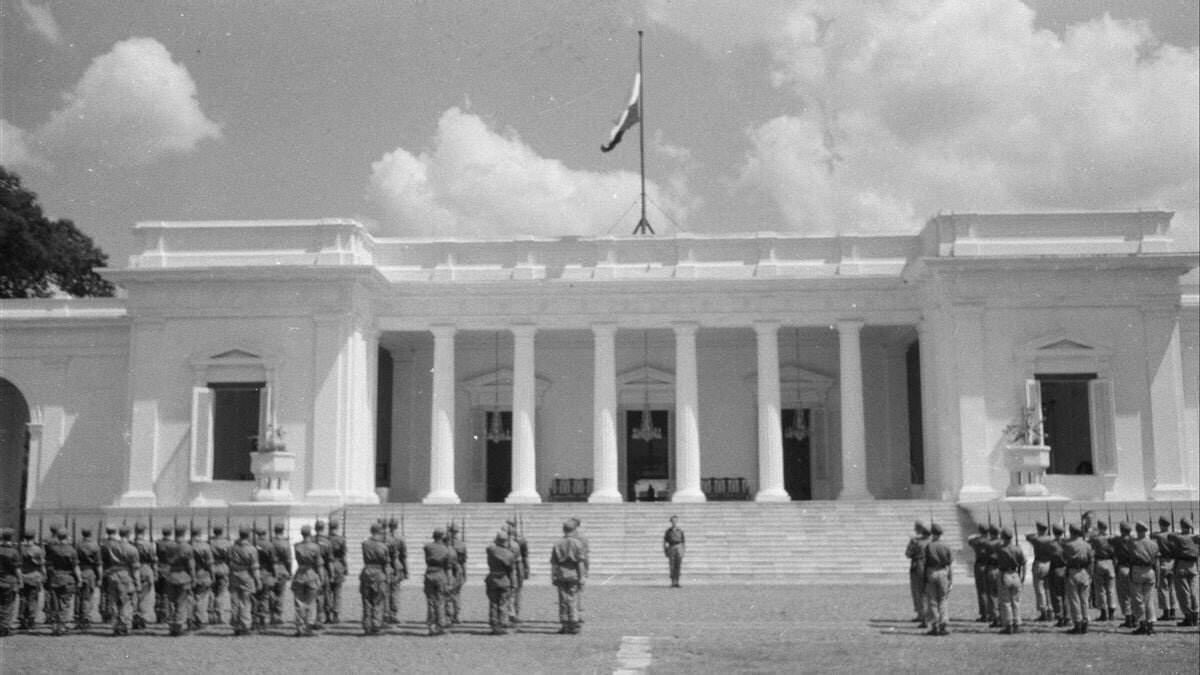 Istana Merdeka zaman pendudukan Belanda